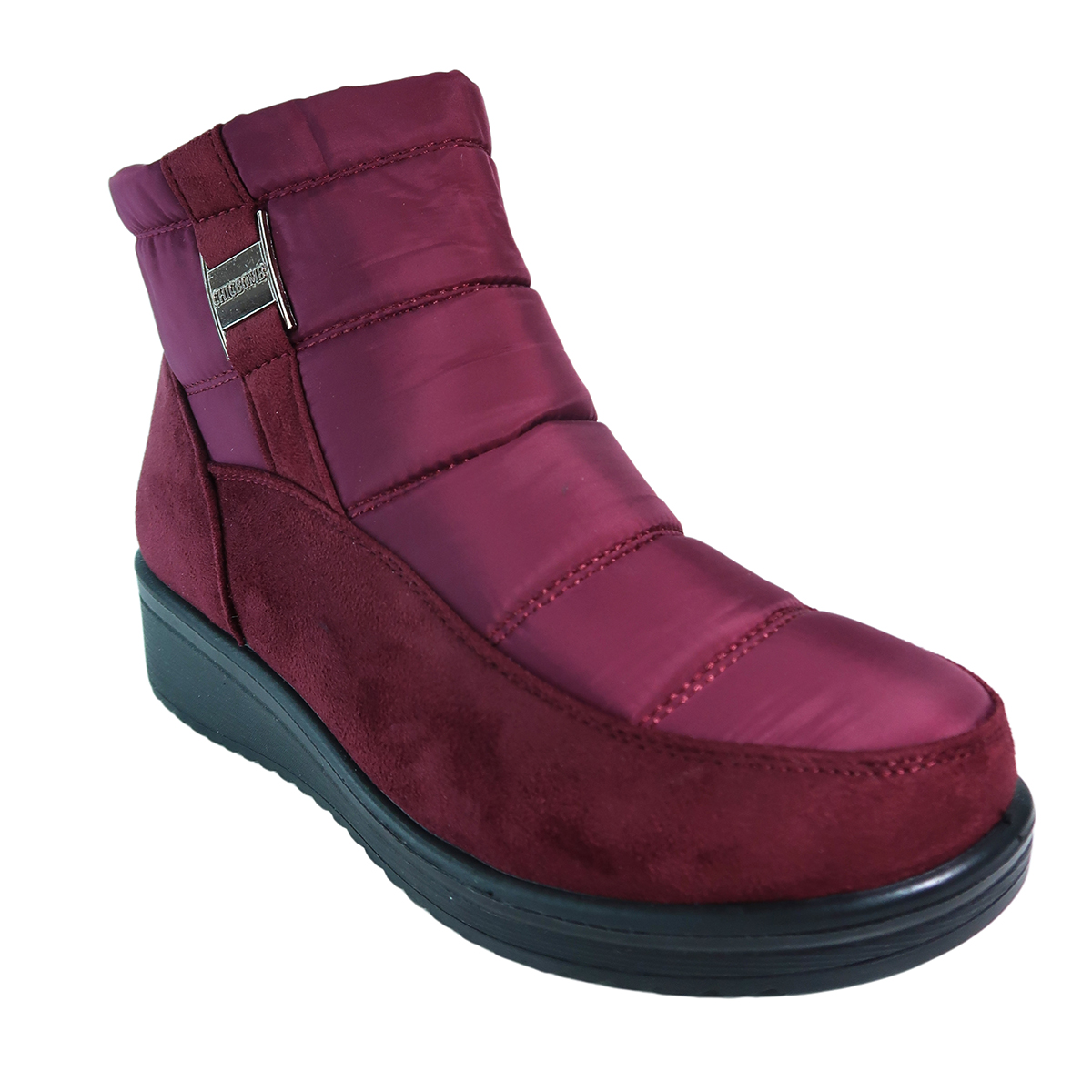 Botín Térmico con Chiporro Burdeo Semi Impermeable 1825VT