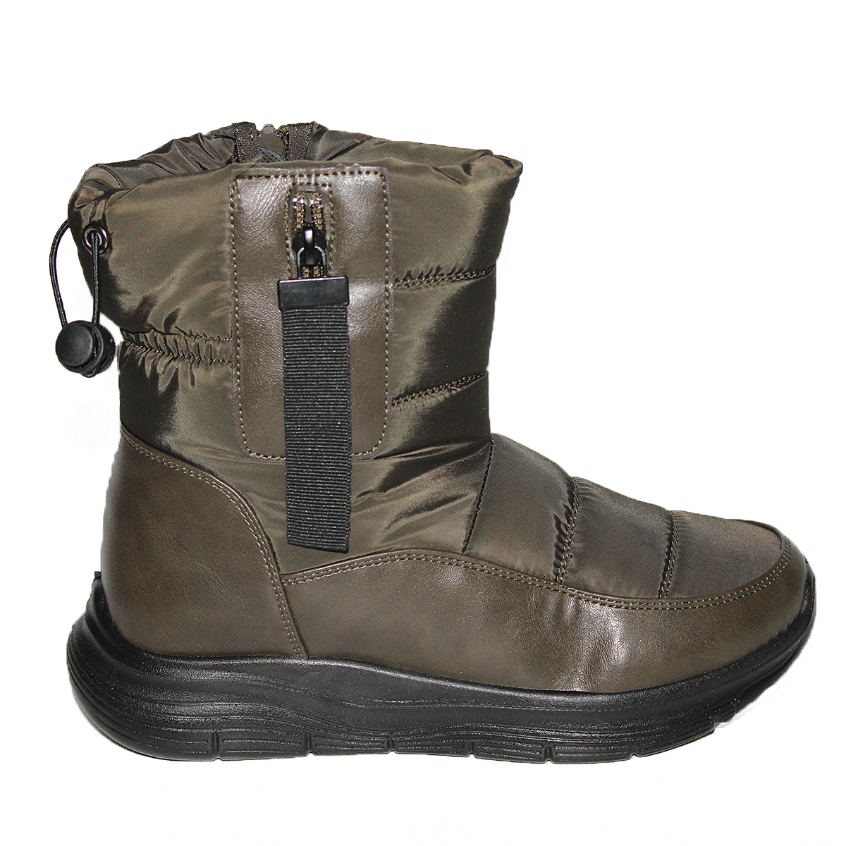 Botín Térmico con Chiporro Verde de Ajuste Elástico Posterior QM2312VD