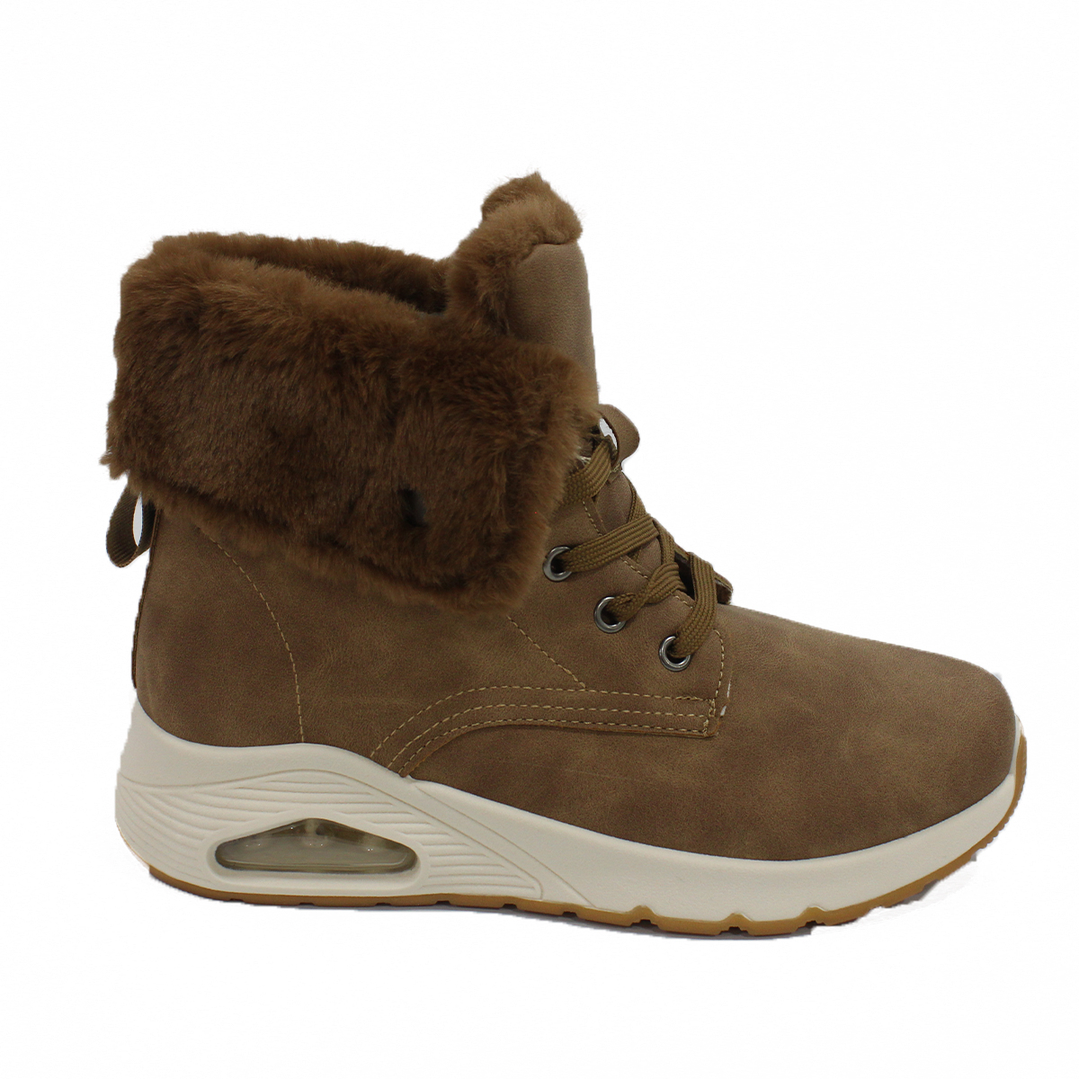 Botines Mujer Camel Livianos con Chiporro QM2432CM