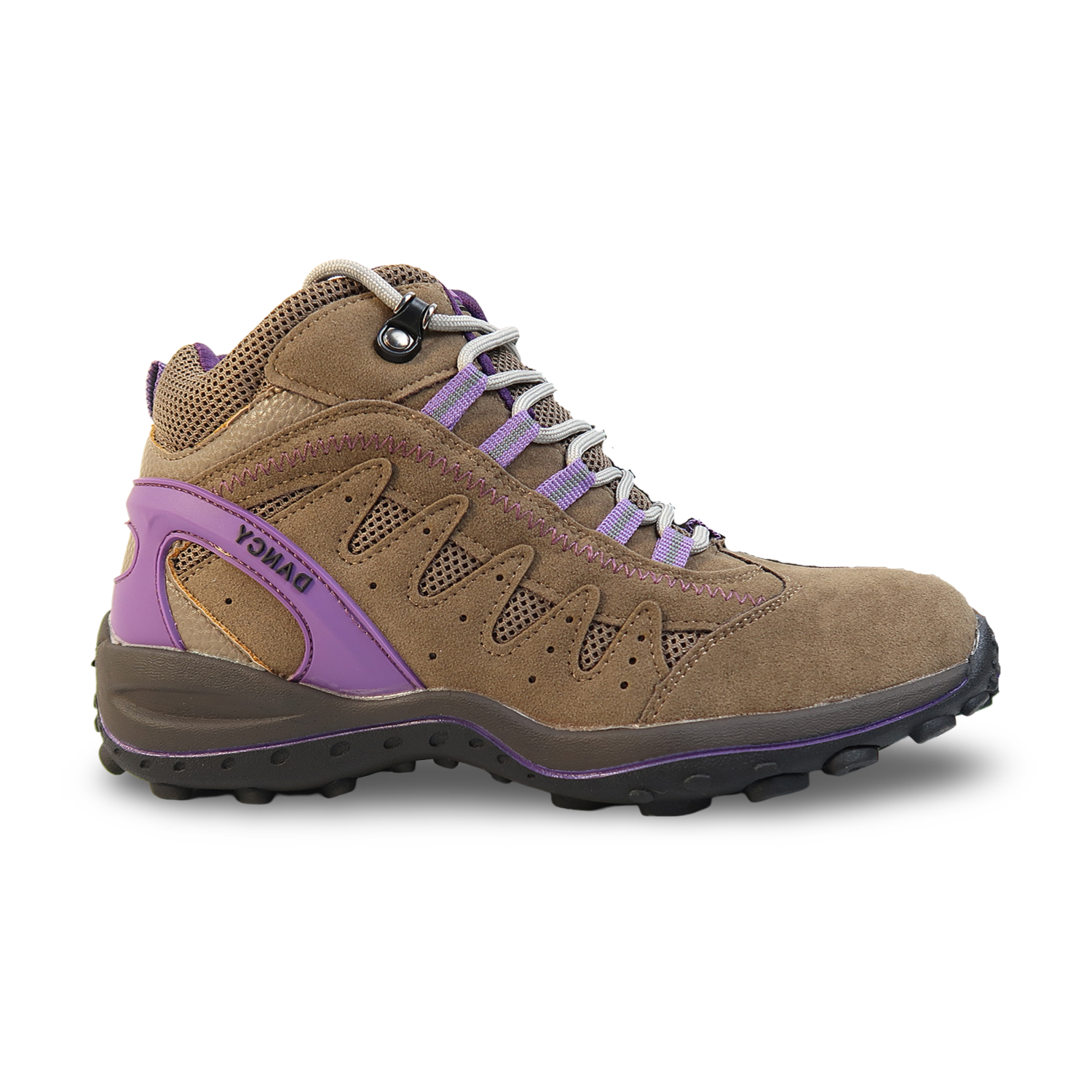Zapatilla Botín Impermeable Dancy Trekking Morado Mujer D921MO