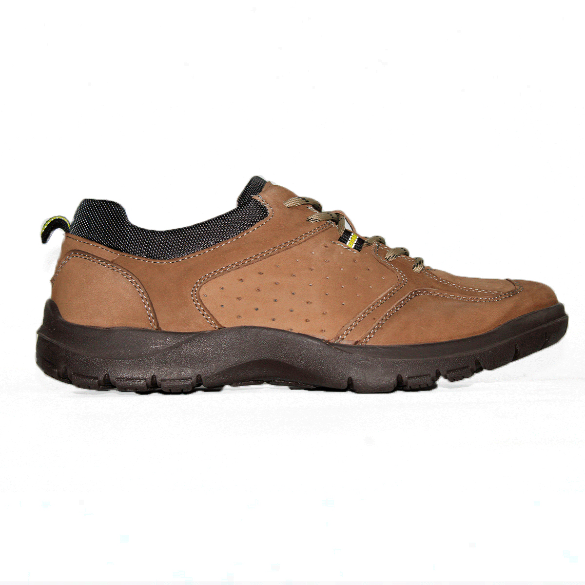 Zapato 100% Cuero Khaki Ventilados y Cómodos 8881KH